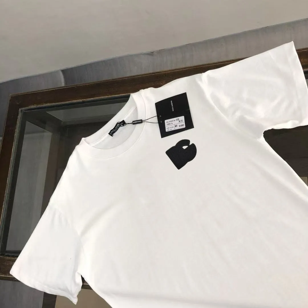 ，Dolce&gabbana Same Style T ！ DG Logo ！ ！ Breathable ， 。Premium ， ！ Same Style！ ：Black White Size：S-xx L